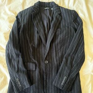 Ralph Lauren Black Pinstripe Sport Coat